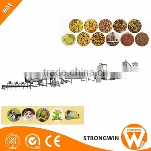 China Strongwin Full-automatic Pet Food Processing Equipment Fish Cat Dog Pet Feed Bulking Machine thumbnail-5