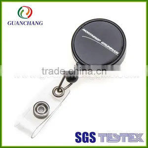 Wholesale Custom Designer Logo Retractable Plastic Yoyo id Badge Reels thumbnail-6
