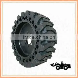 WonRay Brand 7.50-16 Bobcat Skid Steer Solid Tires With 's Trade Assurance thumbnail-2