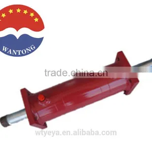 Two Piston Rods Small Double Action Welded Hydraulic Cylinder thumbnail-1