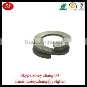 Guangdong Manufacturer Precisioon Nickel Plating Carbon Steel Double Spring Washer thumbnail-1