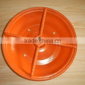 4 to 10 Inch Steel Wheelbarrow Rim thumbnail-1