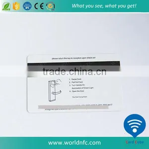 Nice Printing Plastic Pvc Magnetic Stripe Card With Signature thumbnail-1