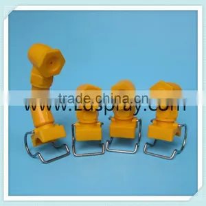 Plastic pp 3/4",1",1-1/2",2" SPJK Clamp Cleaning Before Plating Nozzle thumbnail-1