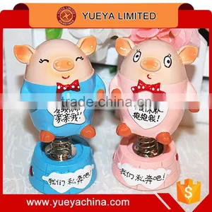 Lovely Car Decoration Piggy Lovers Tumbler Automotive Upholstery thumbnail-1