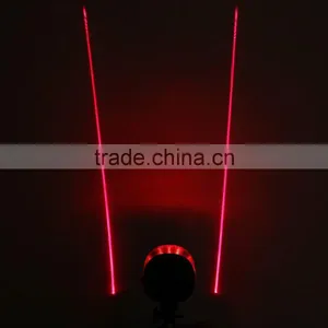 Outdoor Cycling Safety Warning Tail Light Bicycle Rear Bike Seatpost 5 LED 2 Laser Lamp Riding Accessories thumbnail-6