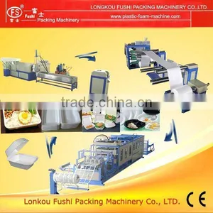 PS Foam Fruit/Meat/Vegetable Tray Making Machine thumbnail-1