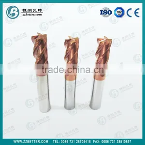 100% Virgin Material Solid Carbide End Mill/square End Mill/ball Nose End Mill thumbnail-1