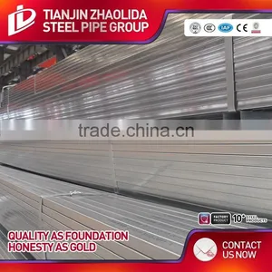 Cold Rolled Dia 10 mm - 101 mm Square Tubing Welded Galvanized With CE Certificate thumbnail-2