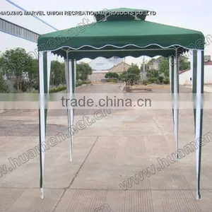 Polyester Gazebo Canopy With Double Tier Roof 2X2M thumbnail-1