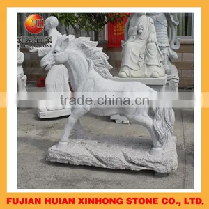 Natural Stone Horse Garden Small Statue With New Design thumbnail-2