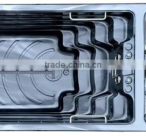 Factory Luxury 6 Meter European Style 6 Meters Endless High Quality Massage Swim Pool thumbnail-4