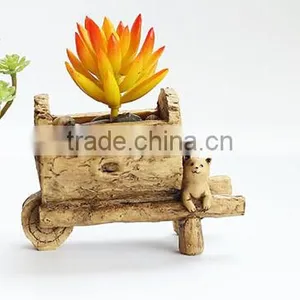 2016 Hot Sale Creative Succulent Planter Zakka Car Cartoon Resin Flower Pots thumbnail-4