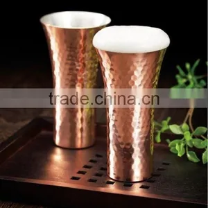 Copper Tumbler, Ozark Trail Tumbler ,Hammered Tumbler thumbnail-1