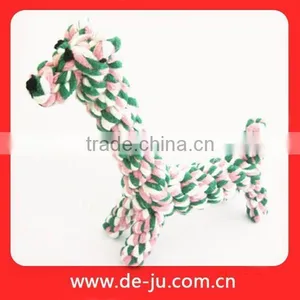 Cleaning Teeth Colorful Cotton Monster Dog Pet Toy thumbnail-1