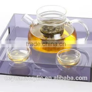 High Quality Clear Acrylic Serving Trays ,Home Storage Organization Storage Acrylic Trays thumbnail-5