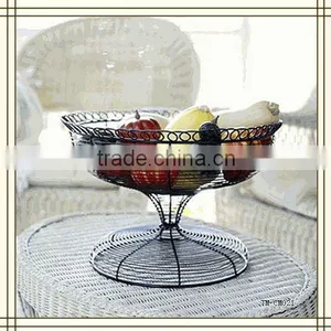 Hot Sale Iron Wire Fruit Basket thumbnail-1
