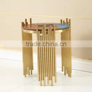 ND065 Luxury Stainless Steel Leisur Chair Modern and Comfortable Design thumbnail-3