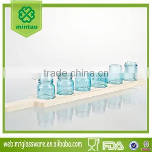 2016 Cute Somall Mini Mason Jars With a Wooden Frame thumbnail-1