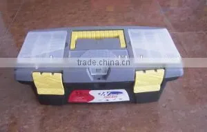 13" Plastic Tool Storage Box With Handle for Carring thumbnail-1