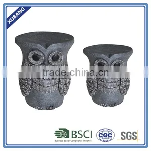 Cheap Owl Shape Garden Stools for Outdoor Decoration thumbnail-1