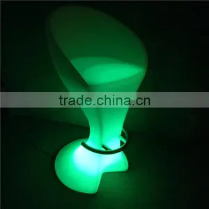 Best Selling Products in Philippines Modern Seat Confortable LED Glowing High Bar Stools thumbnail-4