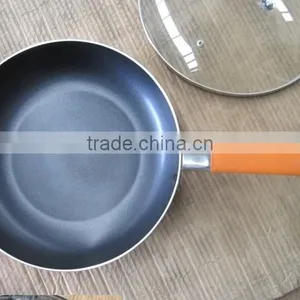 Best Quality Non-Stick Aluminum Frying Pan With Glass Lid thumbnail-1