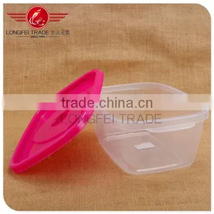 Plastic Storage Box , Hot Selling 3pcs Colorful Plastic Preservation Box for Sale thumbnail-3