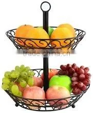 Wedding Fruit Decoration Metal Wire 3 Tier Display Basket thumbnail-3