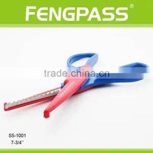 S5-1001 7.75 Inch 2Cr13 Stainless Steel Blade With Colorful Plastic Handle Color Scissors For Kids thumbnail-4