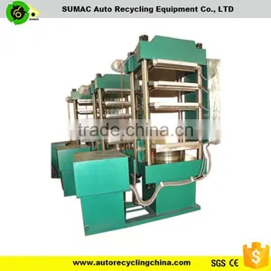 Rubber Tiles and Mats Manufacturing Machine With Waste Tire Recycled Rubber thumbnail-3