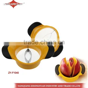 Stainless Steel Round Apple Peeler Corer Slicer With Good Grip thumbnail-4