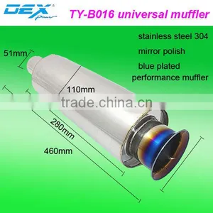 Racing Car Parts Universal Exhaust Muffler Tips Wholesale thumbnail-3