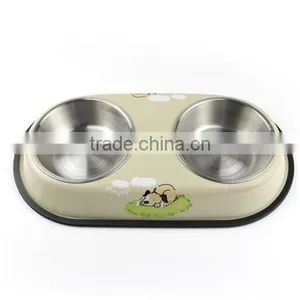 Small Cat or Small Dog Elevated Food Bowl Dish Set /pet Bowl thumbnail-2