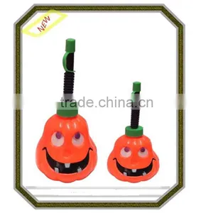 Orange Suction Cup With Straw thumbnail-1
