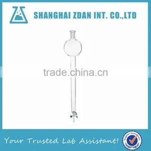 Glass Chromatography Column With Reservoir,24/40 Outer Joint PTFE Stopcock thumbnail-1