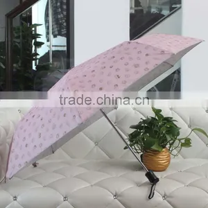3 Fold Auto Open and Close Windproof Umbrella thumbnail-1