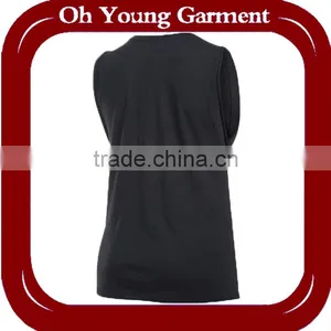 OEM Moisture Wicking Breathable Dropped Armholes Tank Top Women,Custom Stringer Tank Top,tank Top Manufacturer. thumbnail-4