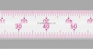 China Manufacture 1:4/1:5 Transplant Flexible Straight Plastic Sandwich Line Scale Ruler for Engineering Design#8502 thumbnail-5