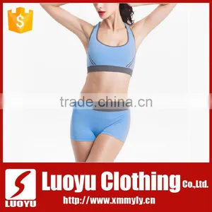 Women Wholesale Sexy Seamless Sports Bra Sets thumbnail-1