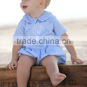 Comfortable Baby Rompers 100% Cotton Baby Boys Embroidery Clothes 2017 Newest Ruffle Rompers thumbnail-1