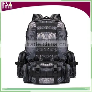 Outdoor Camping Camouflage Big Size Multi-function Backpack thumbnail-3
