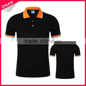 Women Knit Collars 65% Polyester 35% Cotton Pique Golf Polo Shirt thumbnail-1