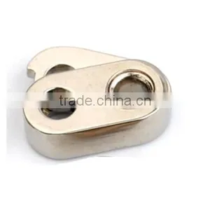 Metal Alloy Stoppers Toggle Cord Locks Drawstring Lock One Holes for 3mm 4mm Cord STP-022 thumbnail-2