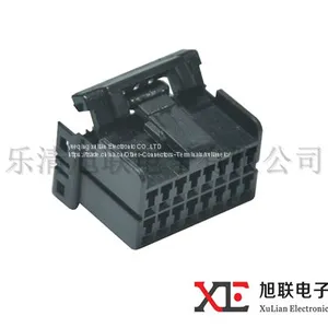 TE Connectivity PBT Connector 16 Pin Female Multilock Plug 174046-2 thumbnail-1