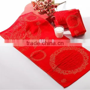 Hot Selling Eco-friendly Fully Cotton Yarn-dyed Colorful Thick Face Towel 34*75cm thumbnail-1