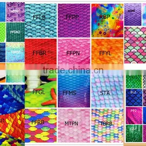 Sublimation Printing Mermaid Pattern Design Swimsuit for Little Girls thumbnail-6