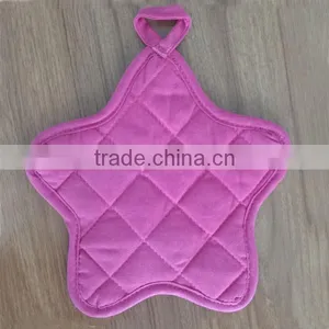 Wholesale Ross Red Potholder Cotton Pot Holder Heat Resistant Neoprene Pot Holder thumbnail-3
