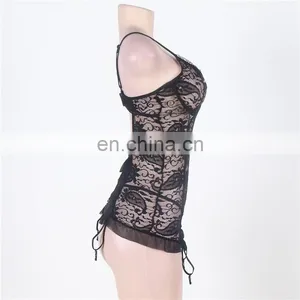 Low MOQ Black Panty Women Lingerie With G String thumbnail-3
