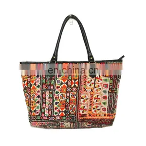 Wholesale Hand Embroidered Banjara Hand Bag Vintage Gypsy Women Bag thumbnail-1